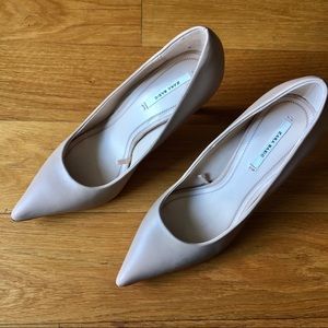 Zara Shoes | Nib Velvet Embroidered Embellished High Heels | Poshmark